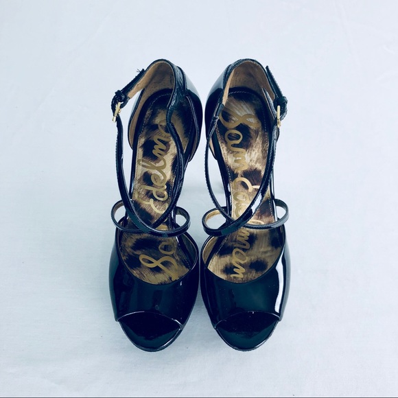 SAM EDELMAN platform patent leather heels - Picture 8 of 9